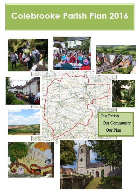 Colebrooke Parish Plan 2016 Front Cover
